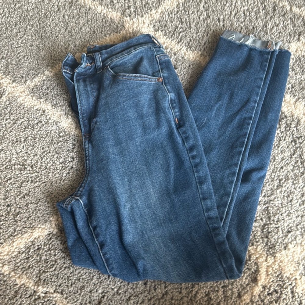 🖤5/$25 Express High Waisted Ultra Hyper Stretch Skinny Jeans - Size S